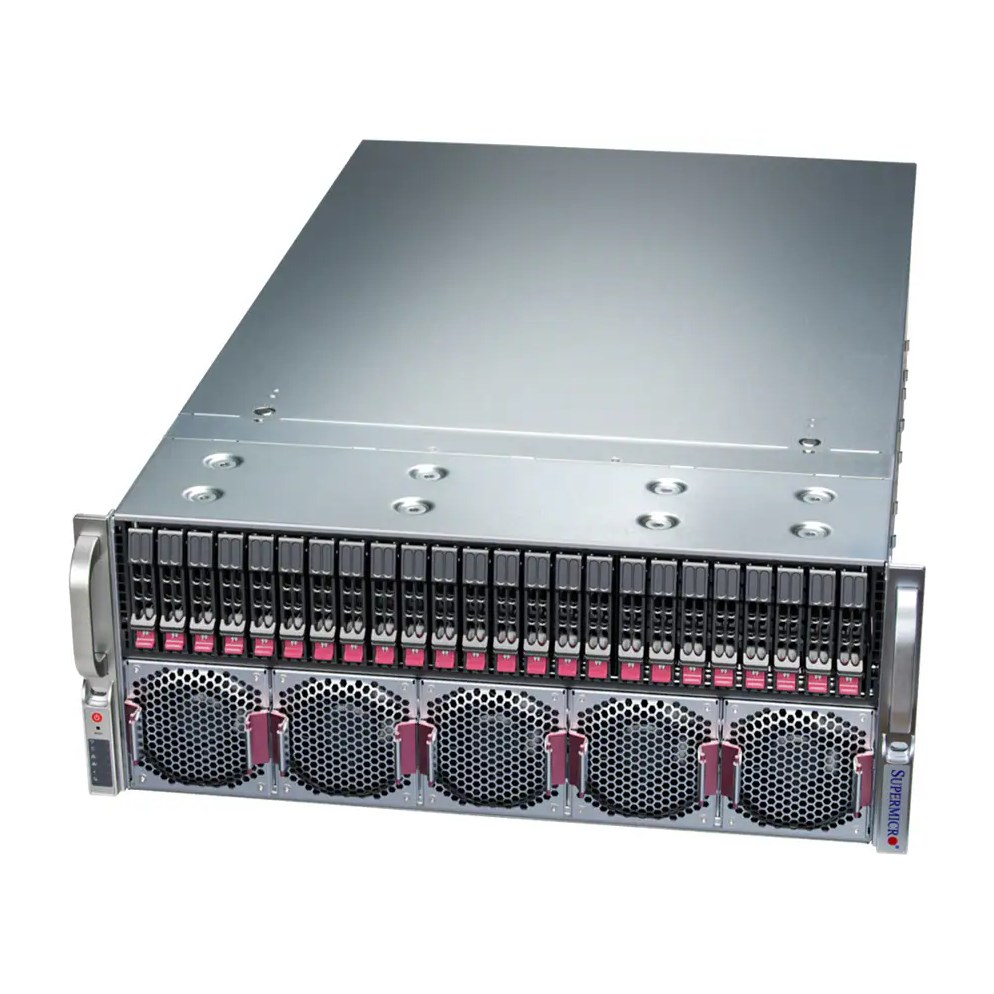GPU-сервер Supermicro AS-4145GH-TNMR, 4U, 4× AMD Instinct MI300A