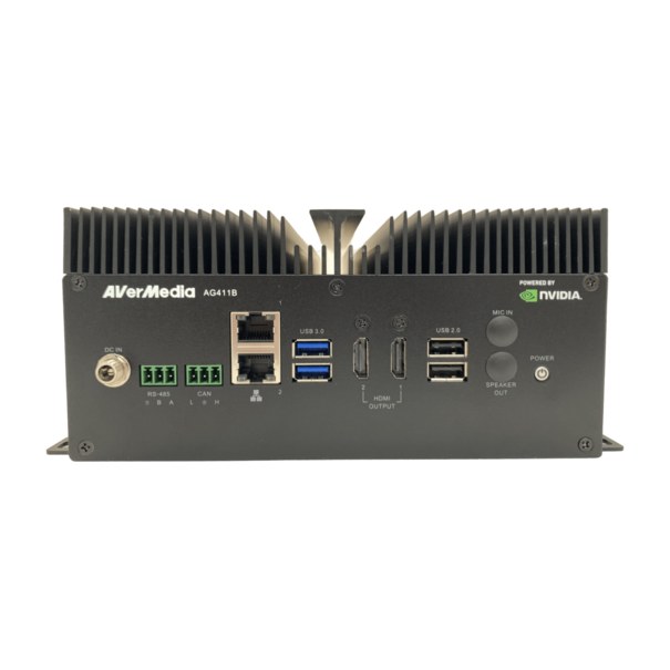 Edge AI компьютер AVerMedia AG411B, NVIDIA Jetson AGX Xavier, до 32 TOPS