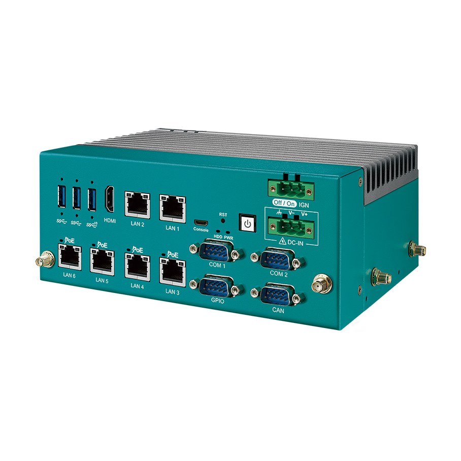 Edge AI компьютер Vecow EAC-6200-R08/R16, NVIDIA Jetson Orin NX, до 100 TOPS