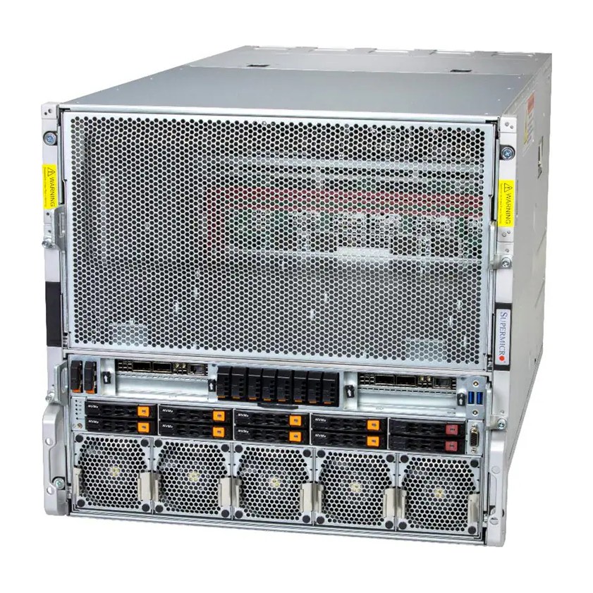 GPU-сервер Supermicro AS-A126GS-TNBR, 10U, 8× GPU NVIDIA HGX B200