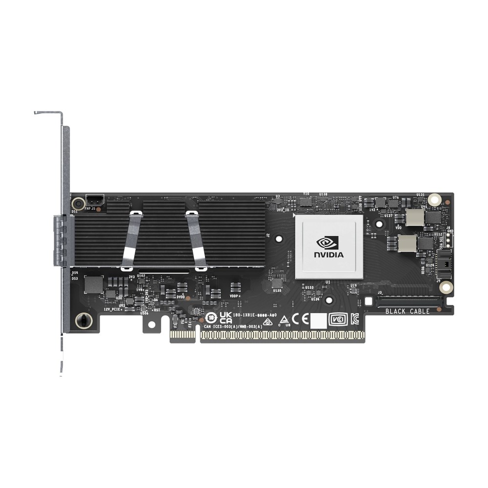 Сетевой адаптер NVIDIA ConnectX-8 C8180, 800 Гбит/с, PCIe 6.0