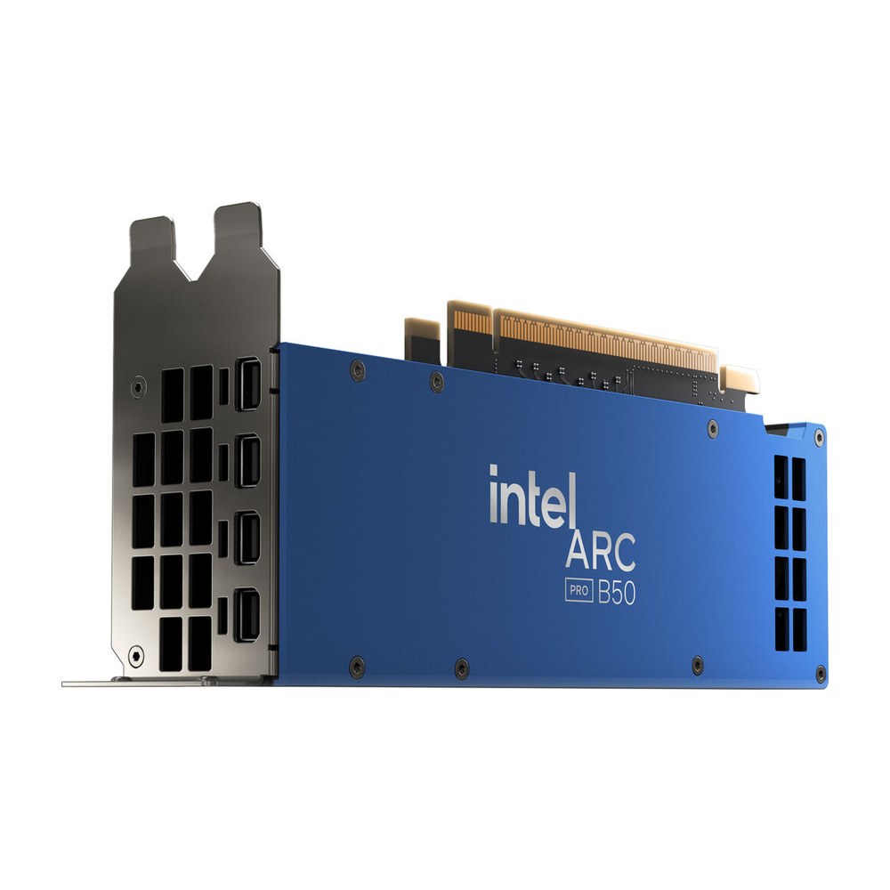Профессиональная видеокарта Intel Arc Pro B50, 16 ГБ GDDR6