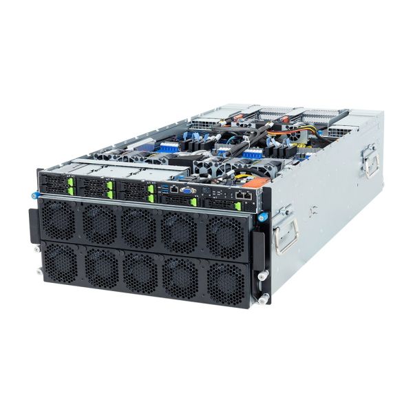 GPU-сервер GIGABYTE G593-ZX1-AAX1, 5U, 8× AMD Instinct MI300X