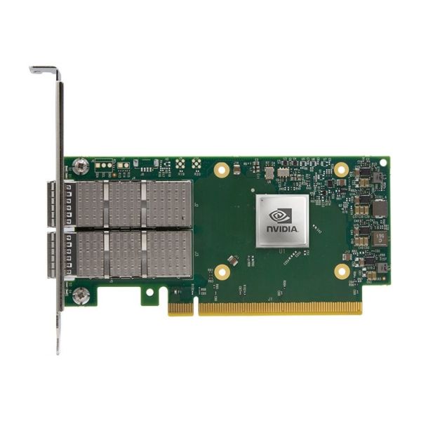 Сетевой адаптер NVIDIA ConnectX-6 MCX653106A-HDAT, 2 × 200 Гбит/с HDR, PCIe 4.0