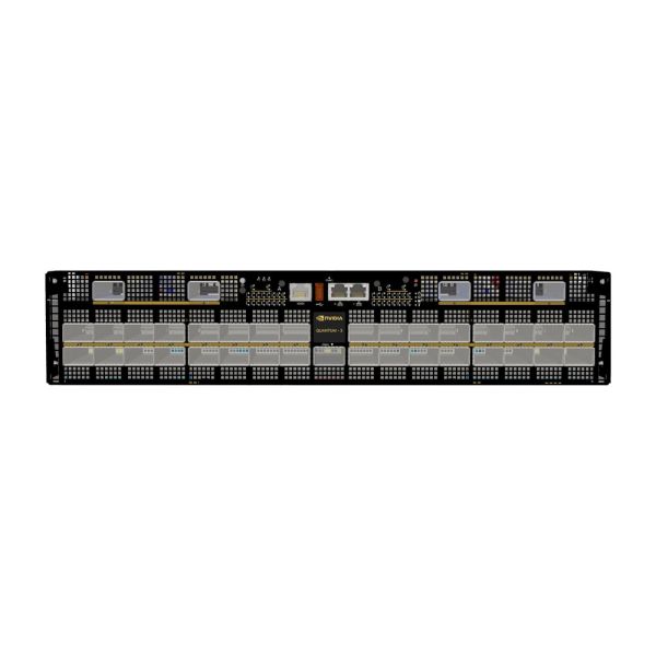 Коммутатор InfiniBand NVIDIA Quantum-X800 Q3200-RA, 2 × 36 портов XDR 800 Гбит/с, 2U