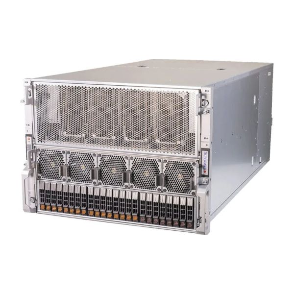 GPU-сервер Supermicro AS-8125GS-TNHR, 8U, 8× GPU NVIDIA HGX H100/H200