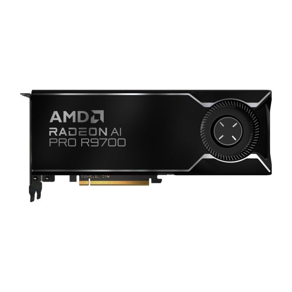 Профессиональная видеокарта AMD Radeon AI PRO R9700, 32 ГБ GDDR6