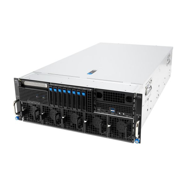GPU-сервер ASUS ESC8000A-E13, 4U, до 8 GPU PCIe