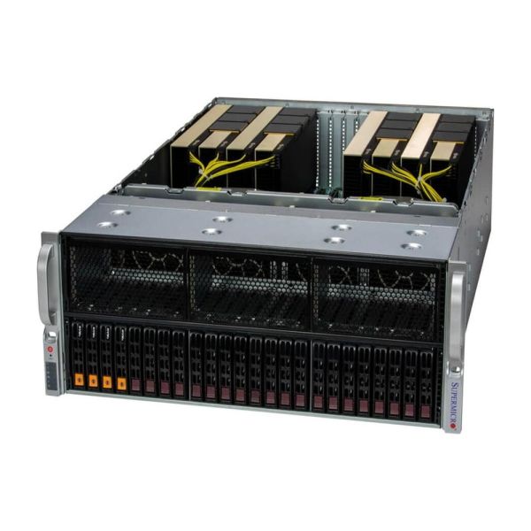 GPU-сервер Supermicro SYS-421GE-TNRT3, 4U, до 8 GPU PCIe