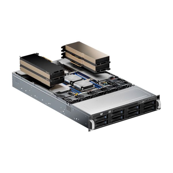 GPU-сервер Digital Razor HPC 4000 H96-192-512, 2U, 4× NVIDIA L40S 48 ГБ