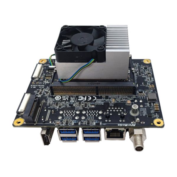 Edge AI компьютер AVerMedia D131LON, NVIDIA Jetson Orin NX, до 157 TOPS