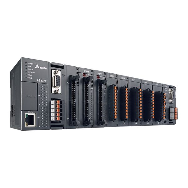 Программируемый контроллер Delta AS332T-A, 16DI/16DO, EtherNet/IP, 6 осей
