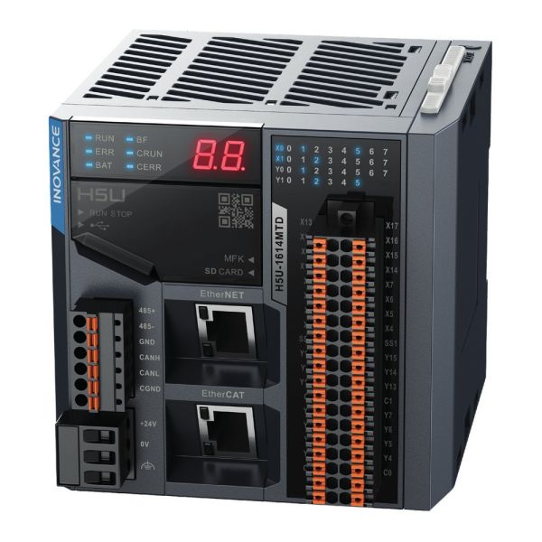 Программируемый контроллер Inovance H5U-1614MTD, EtherCAT до 32 осей