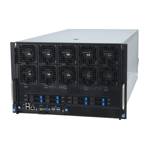 GPU-сервер ASUS ESC N8-E11V, 7U, 8× GPU NVIDIA HGX H100/H200