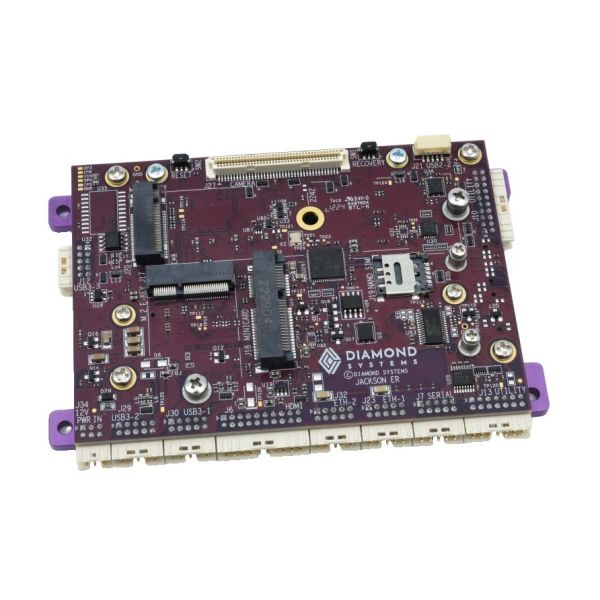 Edge AI компьютер Diamond Systems JAXER-ASY-ONX8-HSP, NVIDIA Jetson Orin NX, до 70 TOPS