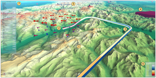 3D Визуализация данных в ГИС Панорама
