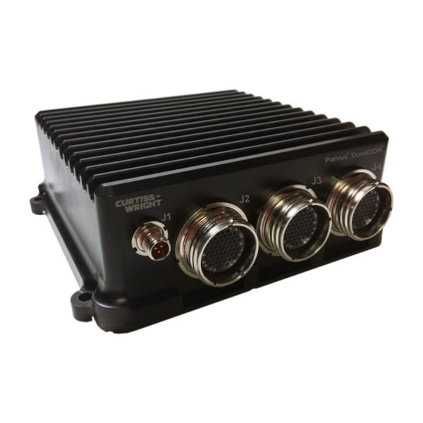Edge AI компьютер Curtiss-Wright Parvus DuraCOR 312 Mission Computer, NVIDIA Jetson TX2i, 1,26 TFLOPS